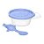 Kit Papinha Jaguar 02pçs Pote 290ml + Colher de Avião BPA FREE - 7739 - Imagem 2