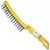 Escova de Aço para Limpeza Multiuso Resistente 27cm Amarela - ID-3147E - Imagem 1