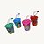 Copo Infantil com Estampa 3D + Canudo e Tampa 250ML - C3D-12 - Imagem 2