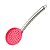 Escumadeira de Silicone Cabo de Inox 33cm - HM9504 - Imagem 2