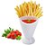Suporte para Batata Frita com divisória para molho - CK5323 - Imagem 1
