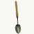 Colher De Metal Com Cabo De Madeira 28cm - Phael - Imagem 2