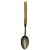 Colher De Metal Com Cabo De Madeira 28cm - Phael - Imagem 1