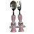 Conjunto Talher Coelho Garfo E Colher - B1265 - Imagem 2