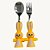 Conjunto Talher Coelho Garfo E Colher - B1265 - Imagem 7