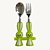 Conjunto Talher Coelho Garfo E Colher - B1265 - Imagem 10