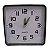 Relógio Despertador Quadrado 12cm - HV8695 - Imagem 1