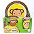 Kit Refeição Infantil Melamina 3 Pçs - Meus Melhores Amigos - IZ244 - Imagem 2