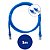 Kit 5 Cabos De Rede Patch Cord Cat RJ45 1 Metros - Imagem 3