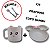 Kit Alimentação Pratinho Mickey Caneca De Bambu + Talheres - Imagem 1