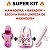 Kit Para Nenês Babador Mamadeira Com Alça + Limpador De Mamadeira - Imagem 1