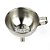 Funil Aço Inox com Peneira Coador 15cm - Kehome - 6240 - Imagem 1