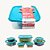 Conjunto 7 Potes Quadrados Com Tampa - Jaguar - 2015 - Imagem 1