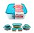 Conjunto 7 Potes Quadrados Com Tampa - Jaguar - 2015 - Imagem 1