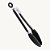 Pegador de Silicone Cabo em Inox 33cm - AG9628 - Imagem 1