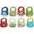 Babador Infantil Impermeável Estampa Bichinhos - ZB325 - Imagem 1