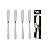 Kit 4 Espátulas Para Manteiga De Aço Inox - SL0501 - Imagem 1