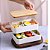 Marmita Bentobox 2 Andares Com Talheres 1200ml - HM0712 - Imagem 4