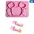 Kit Refeição Infantil Prato De Silicone Com Ventosa Dinossauro + Talheres De Silicone - Imagem 1