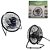 Ventilador De Mesa Usb Com 4 Pás Potente E Silencioso - AL12004 - Imagem 1