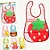 Babador Infantil Com Bolso E Grampo 35cm - ZU781 - Imagem 2