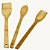 Kit de Espátulas de Bambu - 3 Peças - HM9097 - Imagem 2