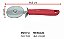 Cortador de Inox para Pizza Cabo de Plastico 19cm - UCO182 - Imagem 1