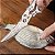 Tesoura Profissional de Cozinha Inox para Frango Legumes Carnes Aves HM5322 - Imagem 4