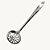 Escumadeira de Inox para Frituras 26cm AG5282 - Imagem 1