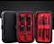 Kit Cortador de Unha Carbono - Conjunto com 7 Peças + Estojo - Manicure - Tesoura - Pinça AG5253 - Imagem 2