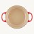 Caçarola de Ferro Fundido Vermelha Le Creuset Esmaltada 4,2 Litros -  24cm Redonda Alta 1086 - Imagem 2