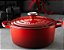 Caçarola de Ferro Fundido Vermelha Le Creuset Esmaltada 4,2 Litros -  24cm Redonda Alta 1086 - Imagem 5