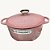 Caçarola de Ferro Fundido Rosa Le Creuset Esmaltada 4,2 Litros -  24cm Redonda Alta 1083 - Imagem 1
