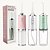 Irrigador Dental Oral Portátil Recarregável USB 220ml Floss Limpeza Bocal Jato Forte W1-12 - Imagem 1