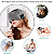 Tapa Olho Máscara Dormir Fone De Ouvido Bluetooth Recarregavel USB Toca Musicas  W1-62-1 - Imagem 2