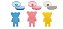 Kit Banho 1 Saboneteira Com Tampa + 1 Esponja Bebe Infantil ZU - Imagem 1