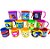 Copo Infantil Com Detalhes Em Alto Relevo Emborrachado 200ml - Cores Sortidas - Imagem 1