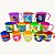 Copo Infantil com Detalhes em Alto Relevo Emborrachado 200ml - Cores Sortidas - Imagem 3