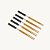 KIT HASHI DE BAMBU DECORADO 10 pares - AG9110 - Imagem 2