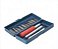 Kit Estilete De Precisão com 15cm e 16peças XC-ET-01 - Imagem 2