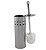 ESCOVA SANITÁRIA COM SUPORTE DE INOX/PLÁSTICO 10X37CM - Imagem 1
