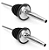 Bico Dosador Inox para Bar, Restaurante, Barman, Bebidas, Azeite -  2unidades - HM6686 - Imagem 2