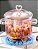 Caçarola de Vidro com Tampa Rosa Coração 1,5Ml HM6535-1 - Imagem 3