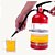 Coqueteleira de Plástico Modelo Extintor 1,5ml Ideal para Bares e Restaurantes, Porta Bebidas HM6843 - Imagem 2