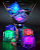 Gelo com Luz Led Colorido - Kit com 12 Cubos - Ice Cubes - Festa Decoração Drinks HM6615 - Imagem 5