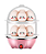 Máquina Elétrica Cozedor Ovos Vapor Egg Cooker Dupla Camada W1-99-1 - Imagem 3