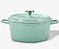 Panela de Ferro Fundido Esmaltado, Cozimento Doméstico e Antiaderente, Fogão Gás e Indução 24cm CE07 - Imagem 2