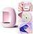 Mini Cabine Secadora de Unhas Portátil com 3 Leds 6W + Temporizador e Cabo USB RCB0196 Cores Sortidas - Imagem 3