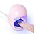 Mini Cabine Secadora de Unhas Portátil com 3 Leds 6W + Temporizador e Cabo USB RCB0196 Cores Sortidas - Imagem 4
