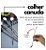Canudo Colher em Inox com Escova para Limpeza Drinks Mexedor 22cm Kit com 6 Unidades Cor Prateado MG-9250 - Imagem 3